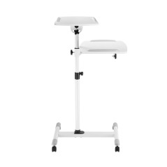 Vivolink Projector Cart White VLPS100 - Versatile & Durable Mobile Projector Stand